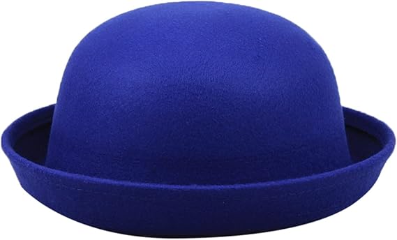 Elegant Adults Solid Bowler Hat