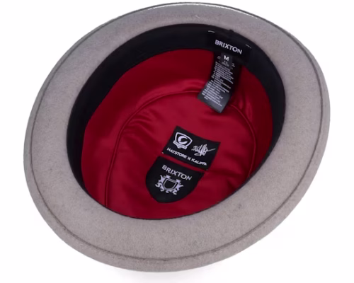 Exclusive x Kaliffa Stou Heather Naturalt Fedora