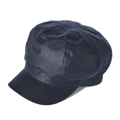 Failsworth Ladies Waxed Cotton Bakerboy in Navy