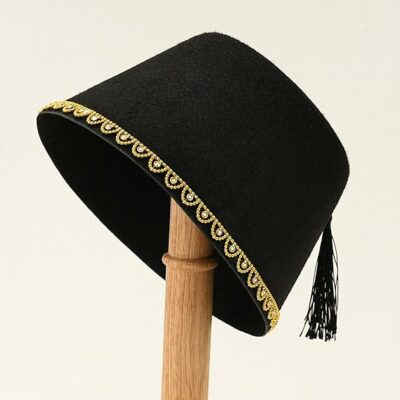 Fancy Dress Fez Hat with Novelty Tassel