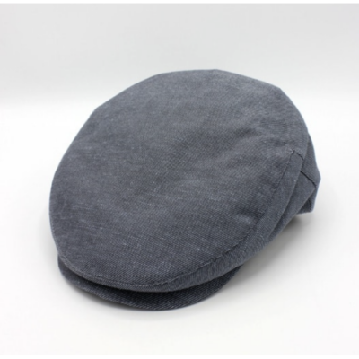 Flat Summer Linen & Cotton Cap