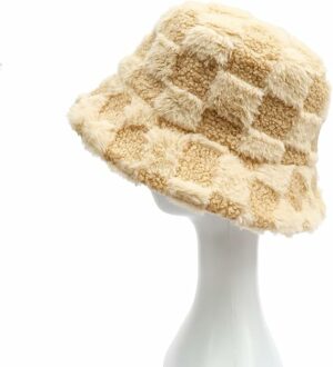 Fuzzy Bucket Hat for Women