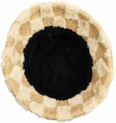 Fuzzy Bucket Hat for Women