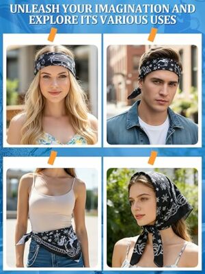 Headband Bandana for Women Men