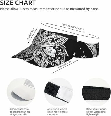 Marble Sports Sun Visor for Women