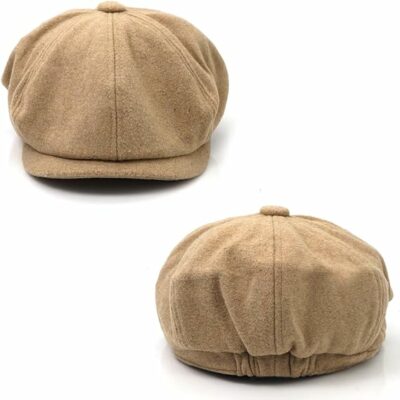Men's 8 Panel Newsboy Cap