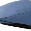 Men's Cotton Ivy Flat Cap - Blue