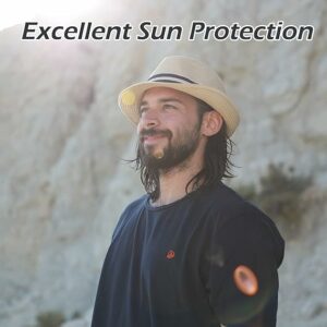 Mens Summer Fedora Hat