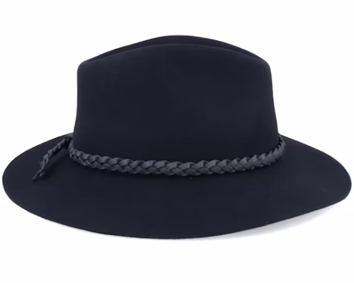Messer Western Black Fedora