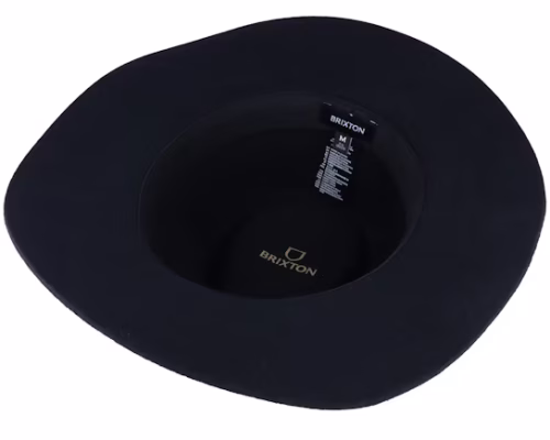 Messer Western Black Fedora