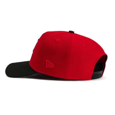 NEW ERA 9FORTY A-FRAME CHICAGO BLACKHAWKS LOGO PATCH SNAPBACK HAT
