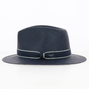 Navy Brooks Panama Hat