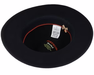Newark Tiller Woolfelt Black Fedora