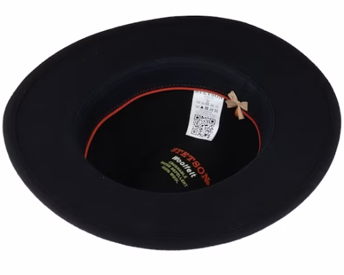 Newark Tiller Woolfelt Black Fedora