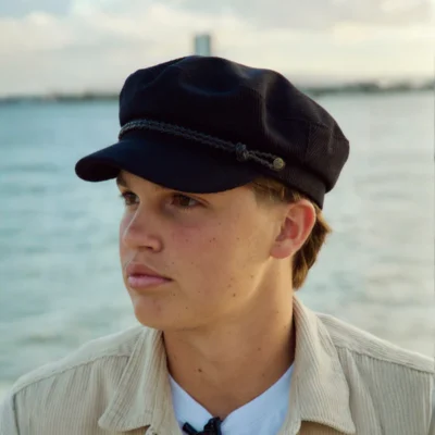 Oceana Fisherman Cap - Black