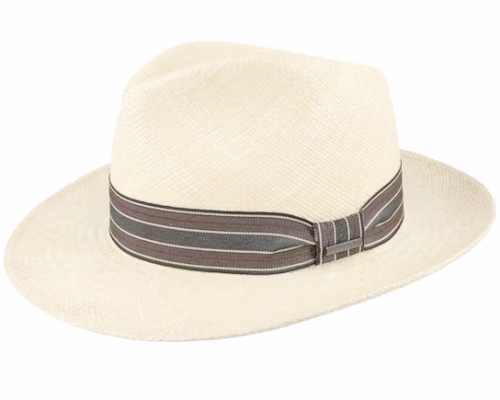 Panama Beige Straw Hat
