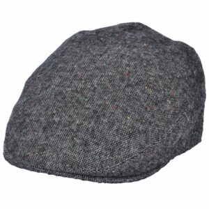 Salt & Pepper Tweed Flat Caps
