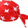 Star Print Bandana for Men and Women