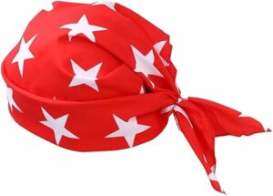 Star Print Bandana for Men and Women