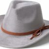 Suede Cowboy Hat for Women and Men