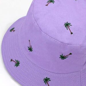 Summer Print Cotton Bucket Hat
