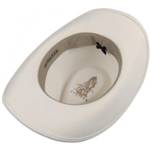 Wide Brim Cowboy Hat - White