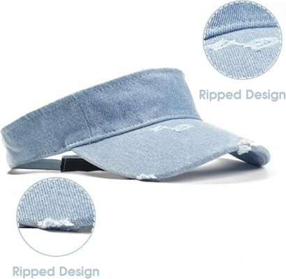 Women Adjustable Cotton Visor