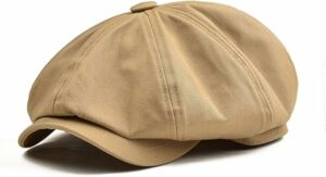 100% Cotton Men's Newsboy Cap
