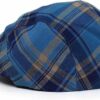 Adjustable Colorful Plaid Flat Cap