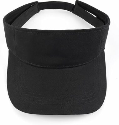 Adjustable Solid Color Visor Cap