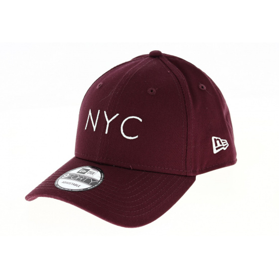 Baseball Cap Essential 9FORTY NY Burgundy