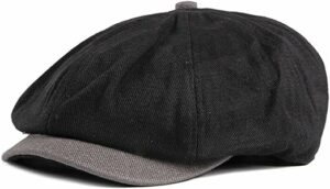 British Style Cotton Men Newsboy Cap