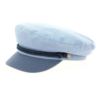 Brown Cotton Flower Fiddler Cap