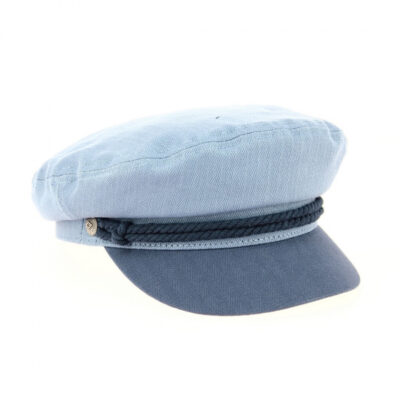 Brown Cotton Flower Fiddler Cap