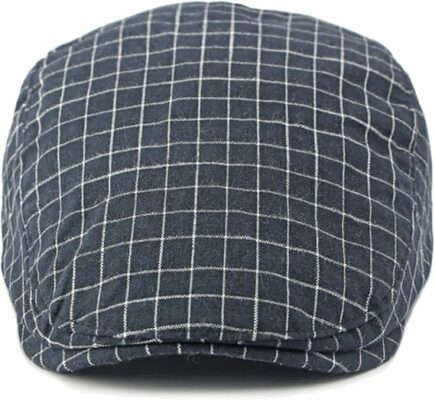 Classic Summer Checkered Hat Cotton