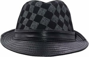 Genuine Leather Fedora Hat