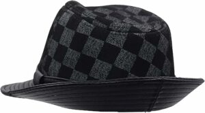 Genuine Leather Fedora Hat
