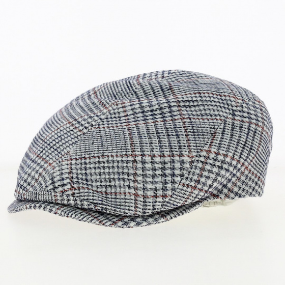 Linen and Cotton Flat Cap