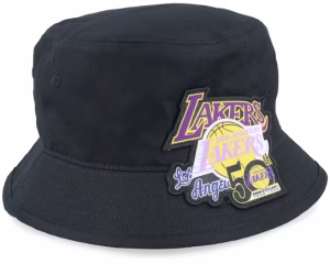 Alternative view of Los Angeles Lakers Logolap Hwc Black Bucket