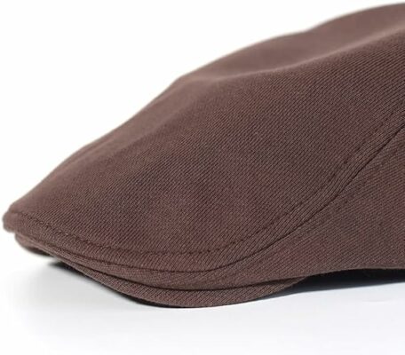 Men's Casual Flat Cap - Brown