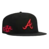 NEW ERA 59FIFTY ATLANTA BRAVES TRIBAL TATTOO STITCHING PATCH HAT