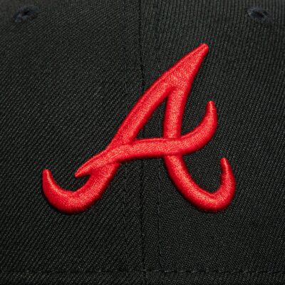 NEW ERA 59FIFTY ATLANTA BRAVES TRIBAL TATTOO STITCHING PATCH HAT