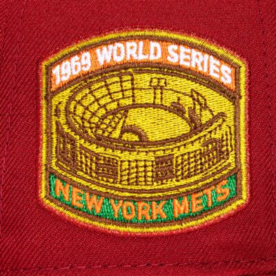 NEW ERA 59FIFTY HOLIDAY PARTY NEW YORK METS 1969 WORLD SERIES PATCH HAT