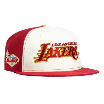 NEW ERA 59FIFTY LOS ANGELES LAKERS ALL STAR GAME PATCH MOTION RAIL HAT
