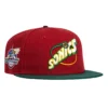 NEW ERA 59FIFTY SEATTLE SONICS ALL STAR GAME PATCH JERSEY HAT