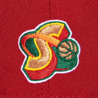 NEW ERA 59FIFTY SEATTLE SONICS ALL STAR GAME PATCH JERSEY HAT