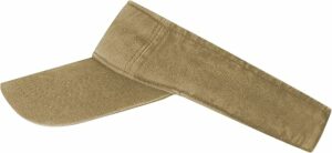 Sports 100% Cotton Visor Cap