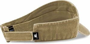 Sports 100% Cotton Visor Cap