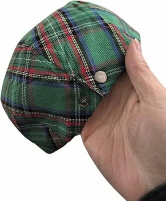 Striped Plaid Women Flat Cap