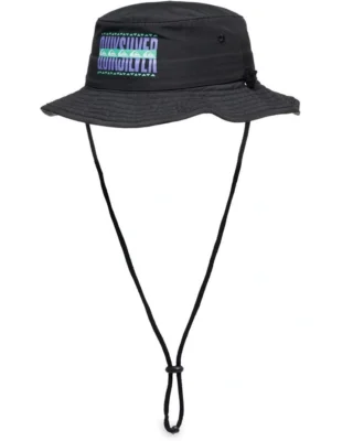 Tower Safari Sun Hat in Black